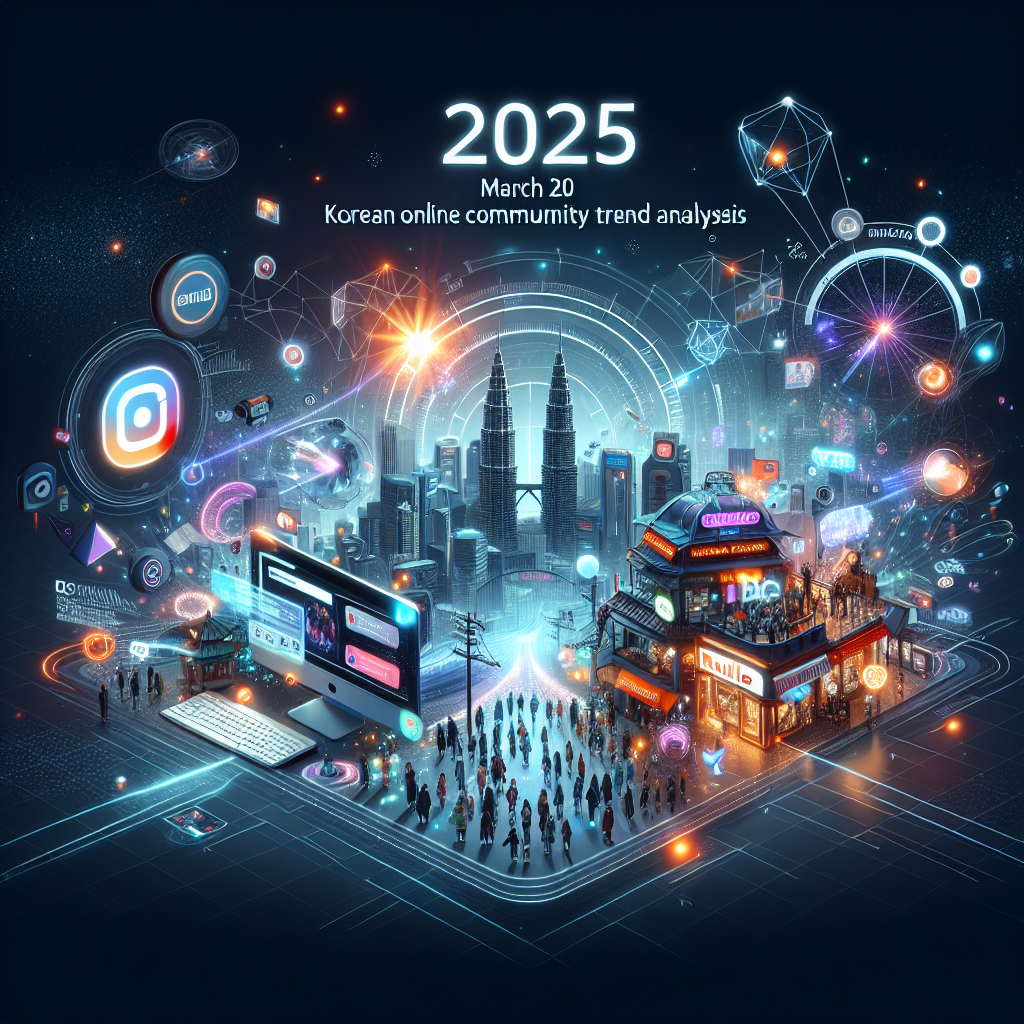 2025년 3월 20일 한국 온라인 커뮤니티 트렌드 분석: 디시인사이드부터 루리웹까지